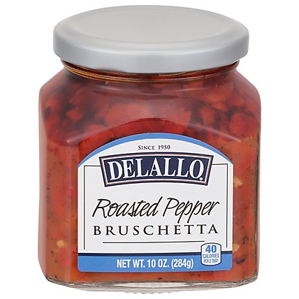 DeLallo Pepper Roasted Bruschetta - 10 Oz - Image 1