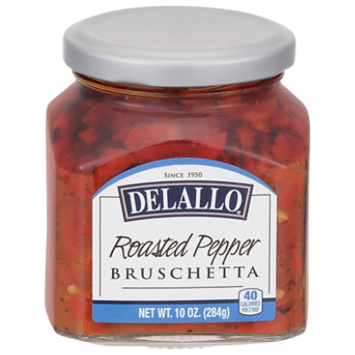 DeLallo Pepper Roasted Bruschetta - 10 Oz