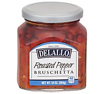 DeLallo Pepper Roasted Bruschetta - 10 Oz
