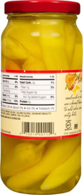 Mezzetta Peppers Banana Wax Hot - 16 Oz - Albertsons