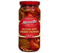 Mezzetta Peppers Cherry Deli-Sliced Hot - 16 Oz