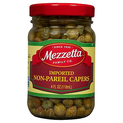 Mezzetta Capers Non-Pareil - 4 Oz