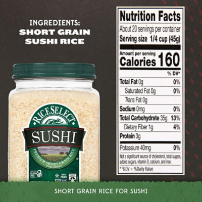 RiceSelect Sushi Rice In Jar - 32 Oz - Image 5