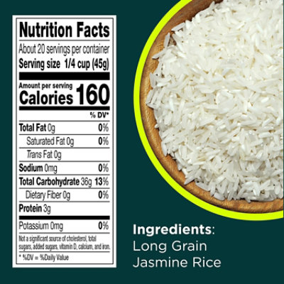 RiceSelect White Jasmati Jasmine Rice In Jar - 32 Oz - Image 2