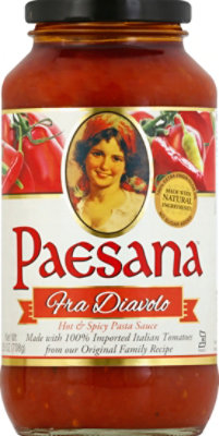 Paesana Pasta Sauce Fra Diavolo Hot & Spicy - 25 Oz - Image 2
