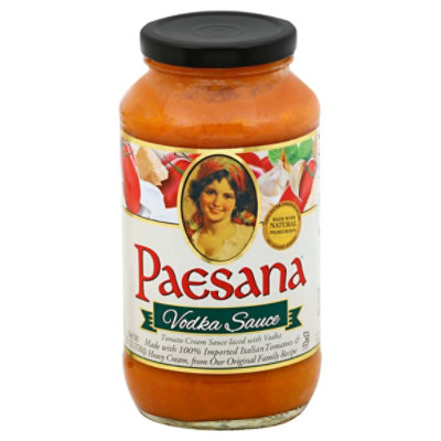 Paesana Sauce Vodka - 25 Oz - Image 1