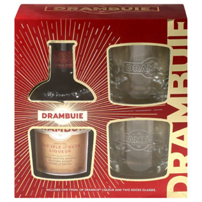 Drambuie Rusty Nail With Glasses - 750 Ml - Image 3