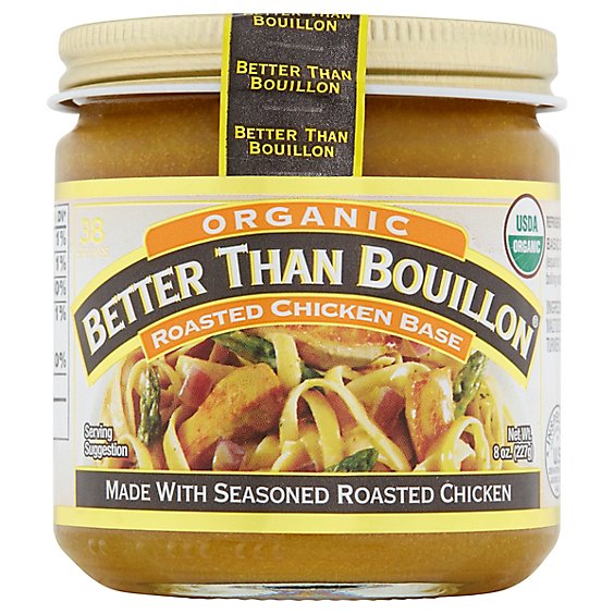 Better Than Bouillon Base Organic Chicken - 8 Oz