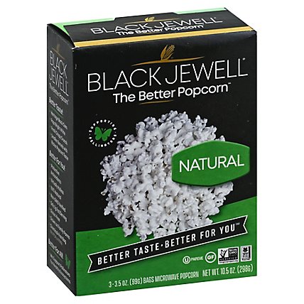 Black Jewell Popcorn Natural - 3-3.5 Oz - Image 1