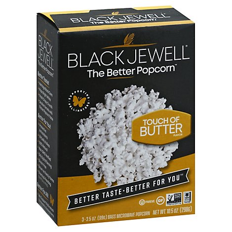 Black Jewell Popcorn Microwave Butter - 3-3.5 Oz