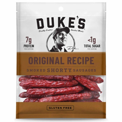 Duke's Original Recipe Smoked Shorty Sausages - 5 Oz - Image 1