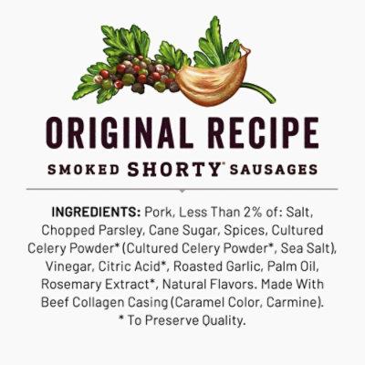 Duke's Original Recipe Smoked Shorty Sausages - 5 Oz - Image 5