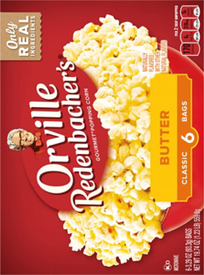 Orville Redenbacher's Butter Microwave Popcorn - 6-3.29 Oz - Image 6