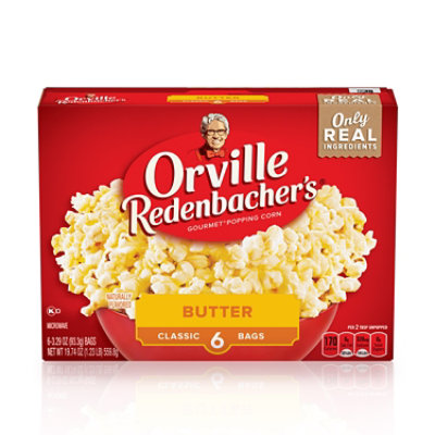 Orville Redenbacher's Butter Microwave Popcorn - 6-3.29 Oz - Image 1