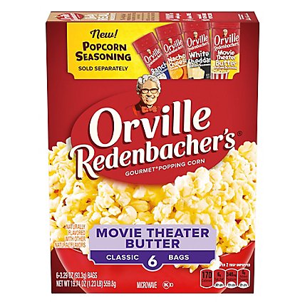 Orville Redenbacher's Movie Theater Butter Microwave Popcorn - 6-3.29 Oz - Image 2