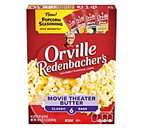 Orville Redenbacher's Movie Theater Butter Microwave Popcorn Classic Bag - 6-3.29 Oz