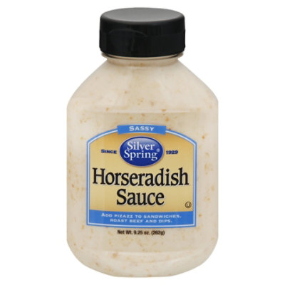 Silver Spring Sauce Horseradish Sassy - 9.25 Oz