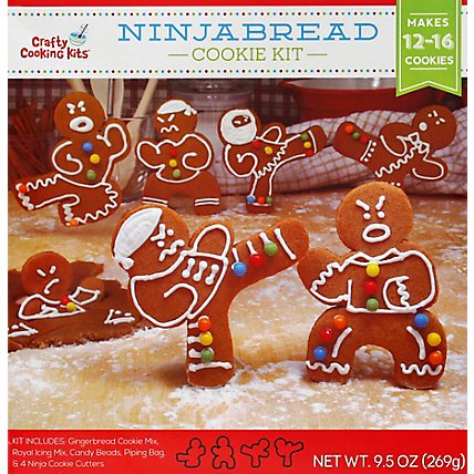 Crafty Cooking Kits Cookie Kit Gngr Brd Ninja - 9.5 Oz - Image 2