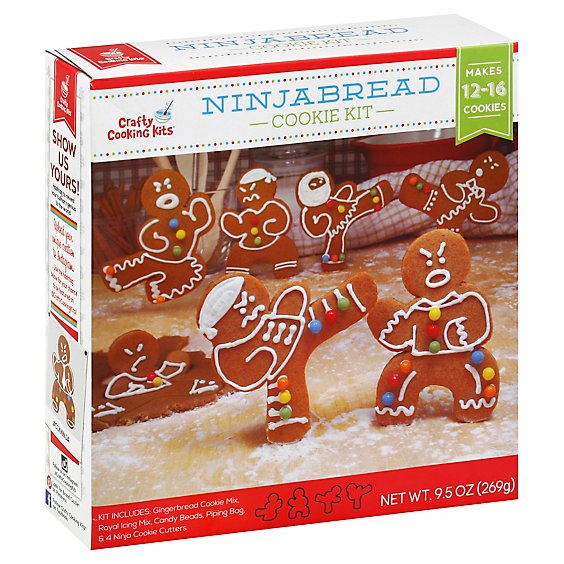 Crafty Cooking Kits Cookie Kit Gngr Brd Ninja - 9.5 Oz