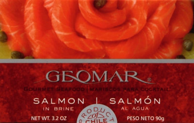 Geomar Gourmet Seafood Salmon in Brine - 3.2 Oz - Image 2