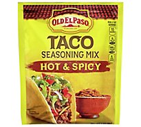 OLD EL PASO Seasoning Mix Taco Hot & Spicy - 1 Oz