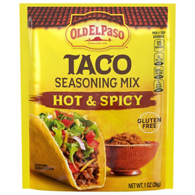 OLD EL PASO Seasoning Mix Taco Hot & Spicy - 1 Oz
