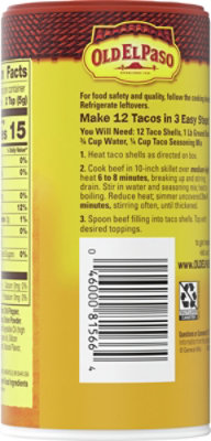 OLD EL PASO Seasoning Mix Taco Original - 6.25 Oz - Image 6