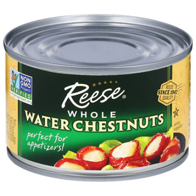 Reese Water Chestnuts Whole - 8 Oz - Image 1