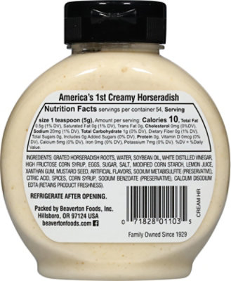 inglehoffer Horseradish Cream Style - 9.5 Oz - Image 5