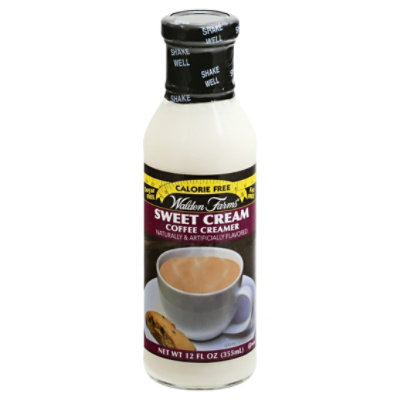 Walden Farms Coffee Creamer Sweet Cream - 12 Fl. Oz. - Image 3