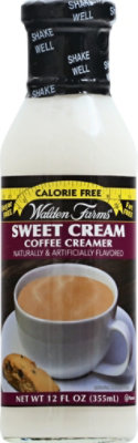 Walden Farms Coffee Creamer Sweet Cream - 12 Fl. Oz. - Image 2