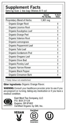 Yogi Herbal Supplement Tea Organic Cold Season - 16 Count - Image 2