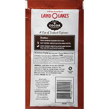 Land O Lakes Cocoa Classics Cocoa Mix Hot Chocolate Supreme - 1.25 Oz - Image 6
