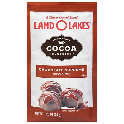 Land O Lakes Cocoa Classics Cocoa Mix Hot Chocolate Supreme - 1.25 Oz - Image 2