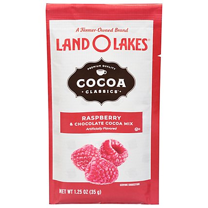 Land O Lakes Cocoa Classics Cocoa Mix Hot Raspberry & Chocolate - 1.25 Oz - Image 3