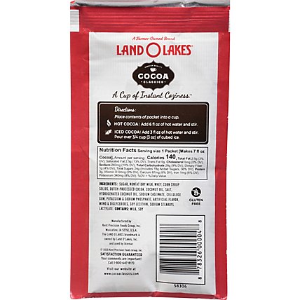 Land O Lakes Cocoa Classics Cocoa Mix Hot Raspberry & Chocolate - 1.25 Oz - Image 6