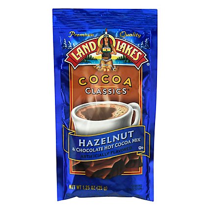 Land O Lakes Cocoa Classics Cocoa Mix Hot Hazelnut & Chocolate - 1.25 Oz - Image 3