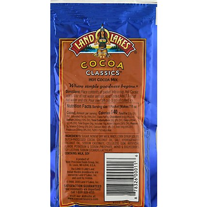 Land O Lakes Cocoa Classics Cocoa Mix Hot Hazelnut & Chocolate - 1.25 Oz - Image 6