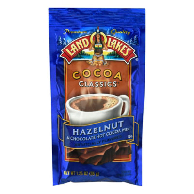 Land O Lakes Cocoa Classics Cocoa Mix Hot Hazelnut & Chocolate - 1.25 Oz