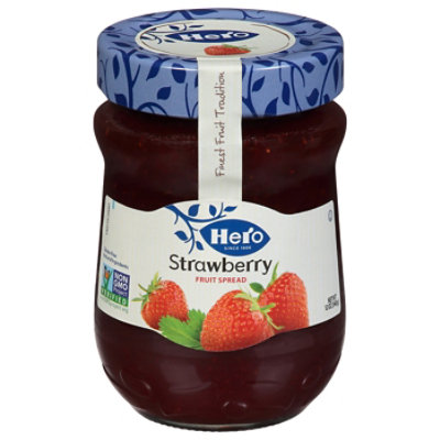 Hero Fruit Spread Premium Strawberry - 12 Oz - Image 2