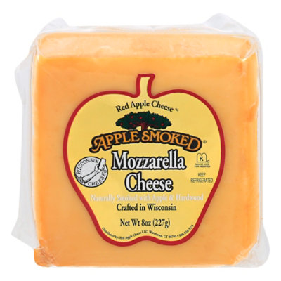 Red Apple Cheese Mozarella Smoked - 8 Oz - Image 3