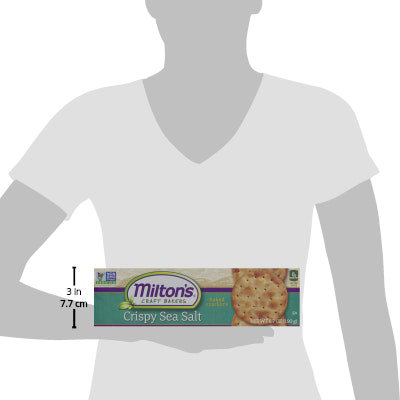 Miltons Craft Bakers Crackers Baked Crispy Sea Salt - 6.7 Oz - Image 5