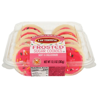 Bakery Cookies Frosted Pink Each JewelOsco
