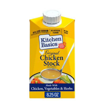 Kitchen Basics Original Chicken Stock Carton - 8.25 Oz - Image 1