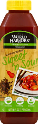 World Harbors Sauce & Marinade Maui Mountain Sweet n Sour - 16 Fl. Oz. - Image 1