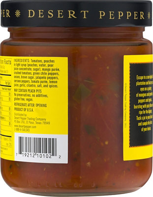 Desert Pepper Salsa Peach Mango Medium Hot Jar - 16 Oz - Image 7