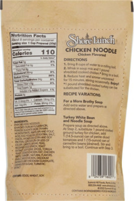 Shore Lunch Soup Mix Classic Chicken Noodle - 9.2 Oz - Image 6