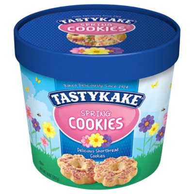 Tastykake Shortbread Cookies Mini Shortbread Cookies Topped with Sugar Sprinkles Tub - 14 Oz - Image 2