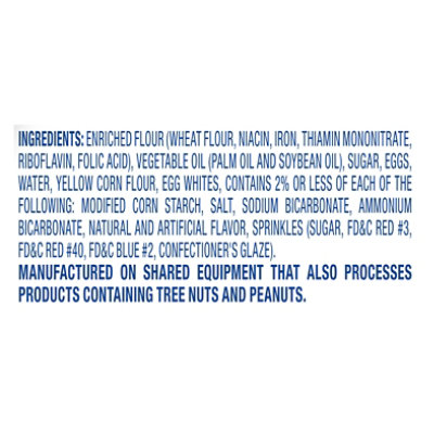 Tastykake Shortbread Cookies Mini Shortbread Cookies Topped with Sugar Sprinkles Tub - 14 Oz - Image 5