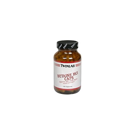 Twin Betaine Hcl - 100.0 Count